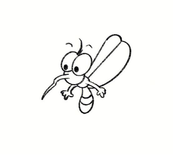 画一幅昆虫的简笔画