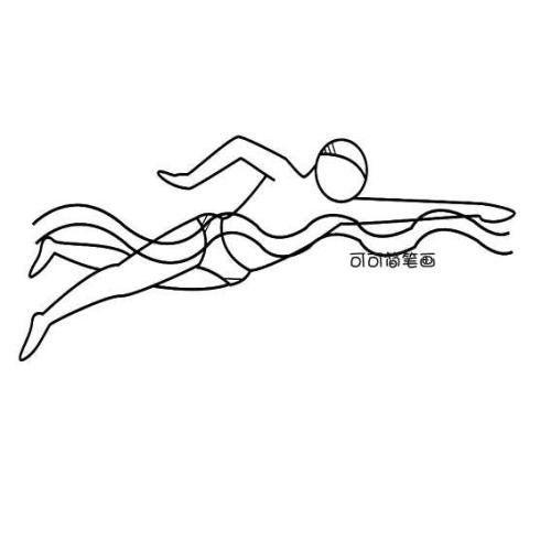 亚运会运动项目简笔画简单