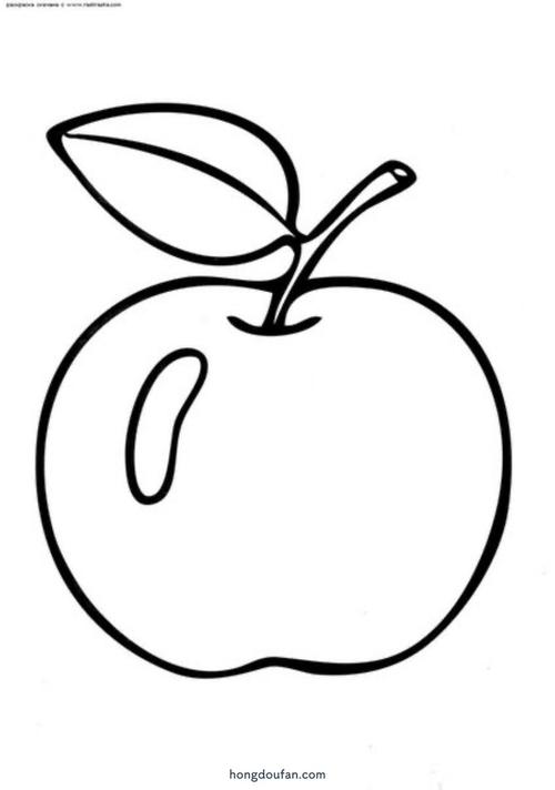 简单画苹果苹果简笔画图片下载