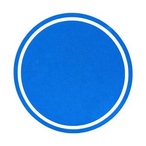 白色圆圈为文本的蓝色圆圈抽象背景照片