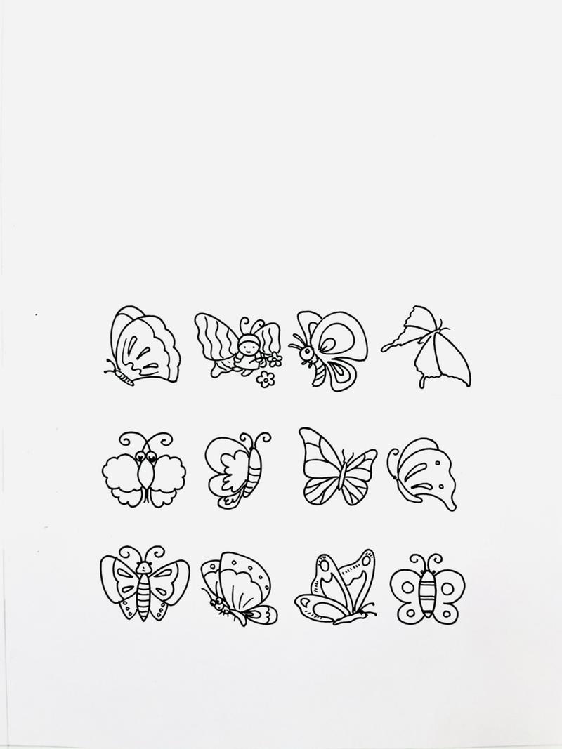 【简笔画】蝴蝶03 分享一组动物简笔画—蝴蝶03 大家还喜欢什么