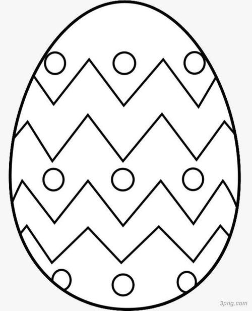鸡蛋怎么画简笔画图片素描