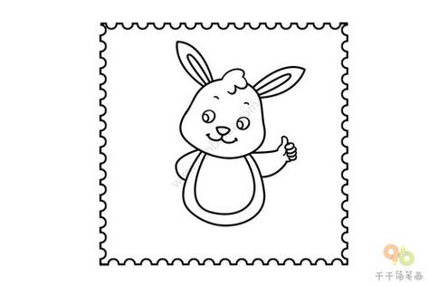 中国邮政邮票图片简笔画