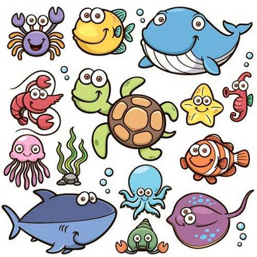 寄居蟹简笔画要怎么画可爱简笔画之动物篇海底生物简笔画就分享到这里