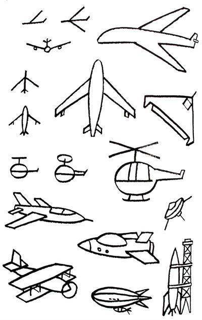 飞机儿童画怎么画飞机儿童简笔画