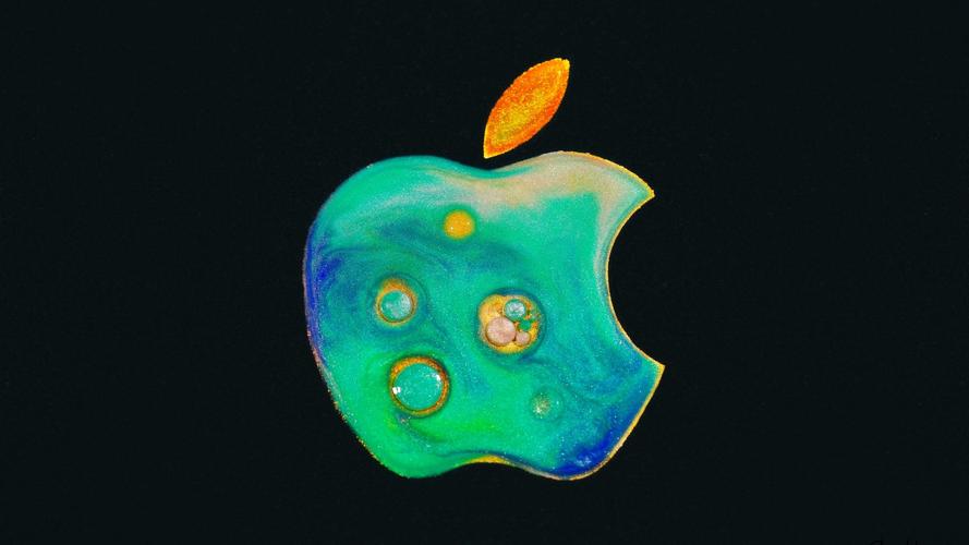 苹果iphone 12概念渲染官方壁纸,色彩背景-回车桌面