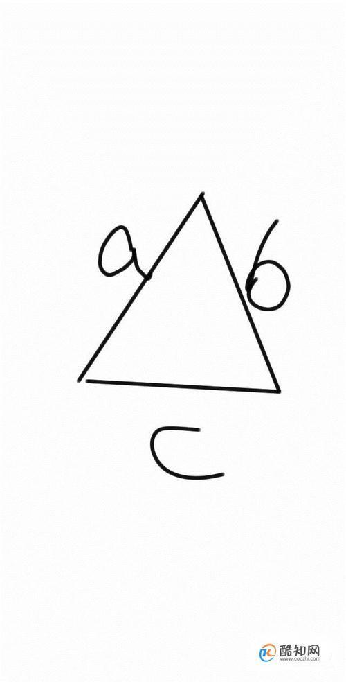 三角形组成的图案 简笔画