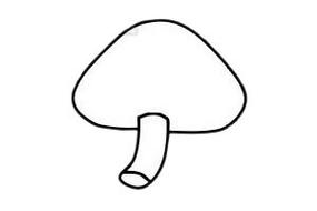 大红蘑菇简笔画图片大全