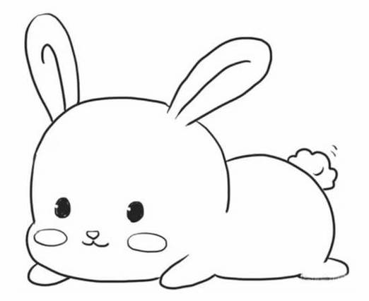 可爱兔子简笔画 最新可爱兔子简笔画萌萌哒