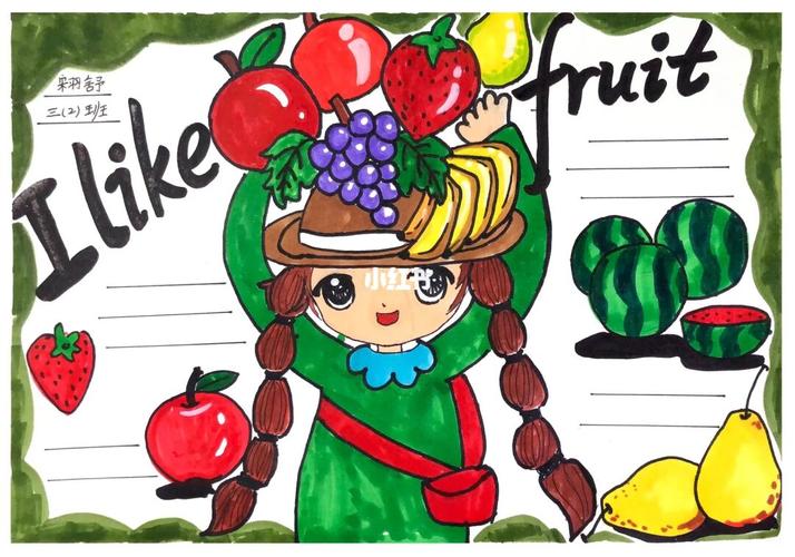 ilikefruits英语手抄报