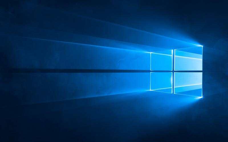 blue,cyan,壁纸,高清壁纸技术,windows 10,公司&logo标志,微软