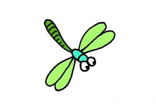 幼儿绘画蜻蜓简笔画