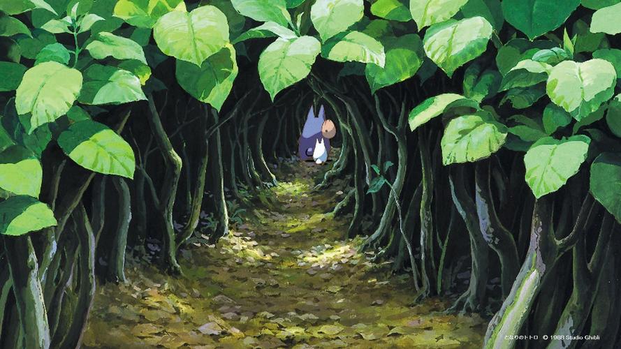 宫崎骏动漫电影《龙猫》电脑壁纸 - 知乎