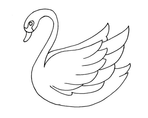 儿童简笔画丑小鸭的画法,儿童简笔画丑小鸭的画法图片(儿童画教程