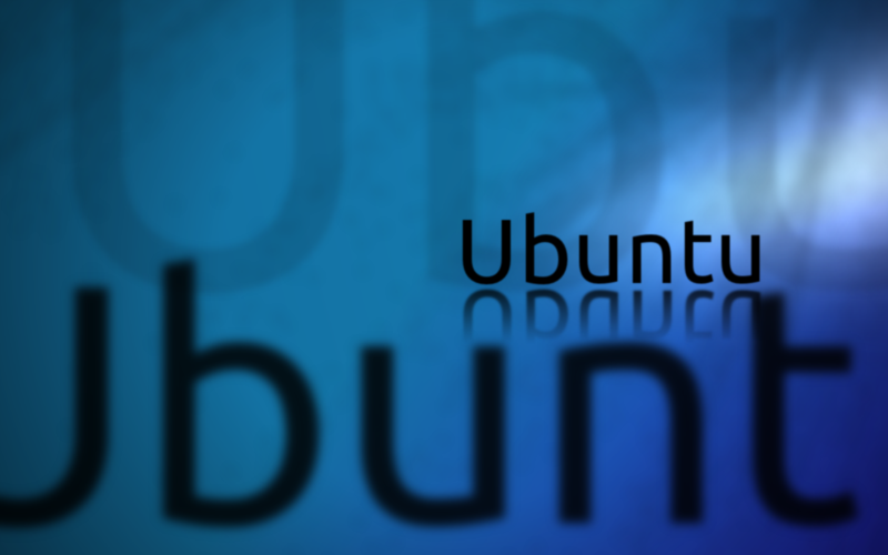 蓝色ubuntu壁纸