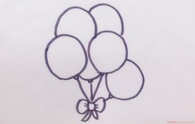 气球简笔画100例