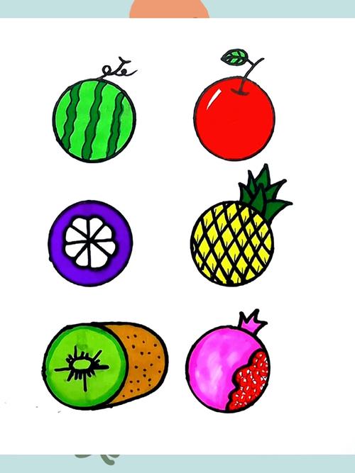 怎么画最简单的水果简笔画
