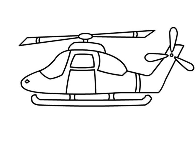 武装直升机怎么画 武装直升机的画法 -养娃家