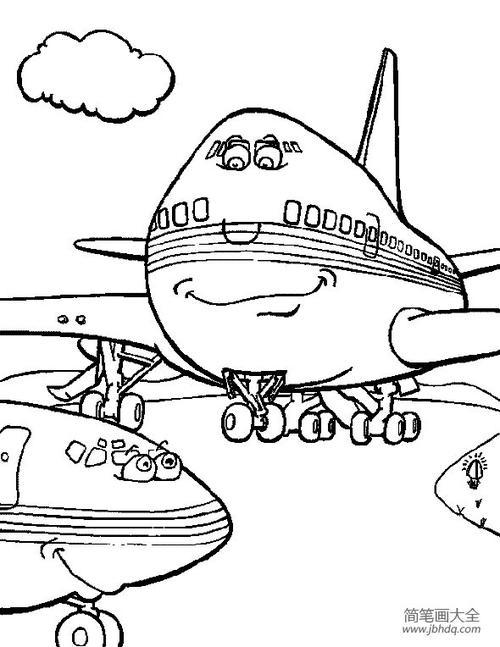 空客a380图片 简笔画