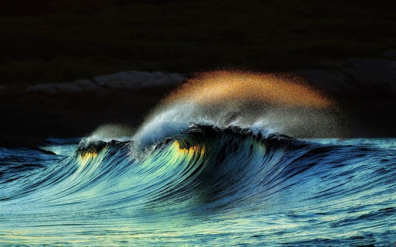 海,水飞溅,海浪,风暴 640x960 iphone 4/4s 壁纸,图片,背景,照片