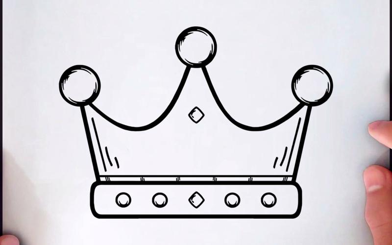 皇冠简笔画简单图片