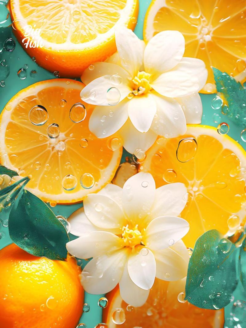 柠檬花季7|4k高清壁纸分享 花季柠檬,清凉夏日 0202020202