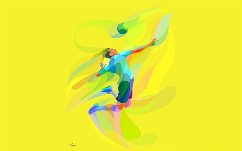 排球-里约热内卢2016年奥运会高清壁纸
