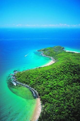 绿松石是大海,澳大利亚努沙