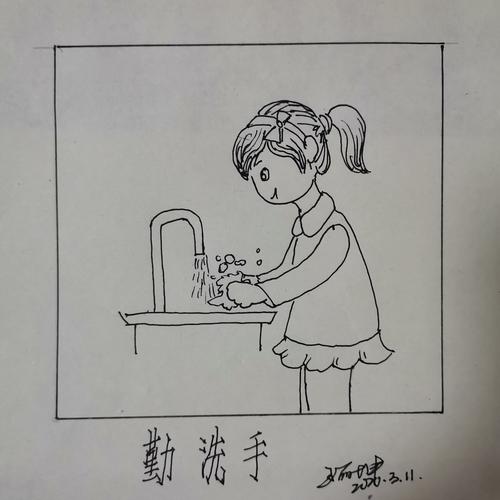 滦州市第四实验小学教师简笔画战