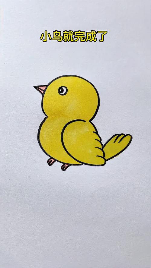 简单的小鸟画法,小鸟简笔画-度小视