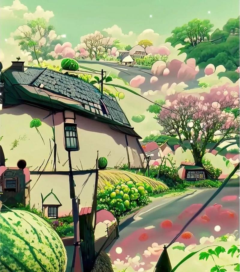 宫崎骏唯美动漫  宫崎骏的动漫电影中充满了绿色元素,这种颜色给人一