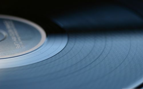 黑胶唱片-音乐主题桌面壁纸