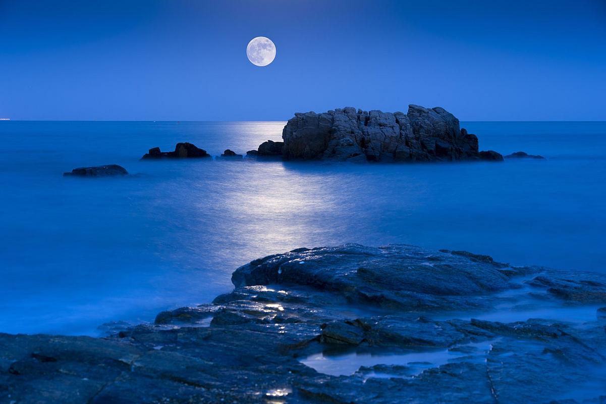 望月怀远(唐·张九龄) 海上生明月,天涯共此时.