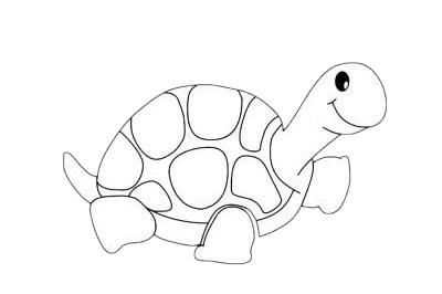最逼真的乌龟怎么画简笔画