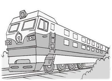 卡通小火车简笔画 小火车怎么画简单又漂亮