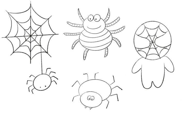 昆虫记里的动物简笔画