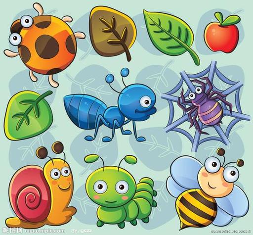 15种昆虫简笔画15种昆虫简笔画加颜色