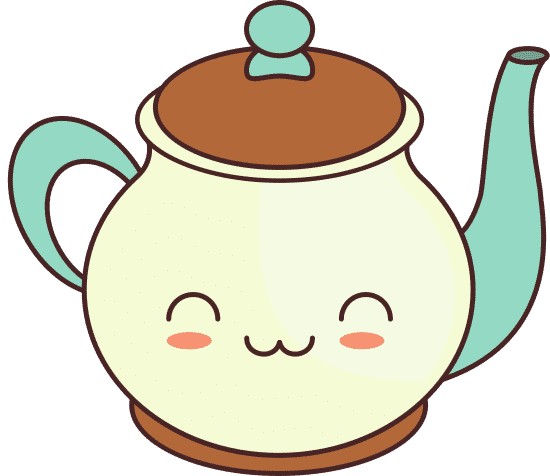可爱茶壶 kawaii teapot