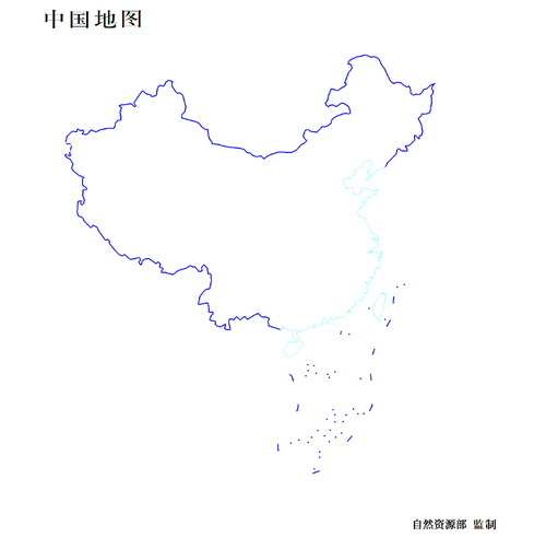 中国地图手抄报简单又漂亮