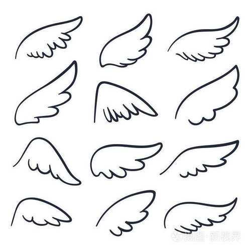 天使翅膀怎么画天使翅膀怎么画简单又漂亮