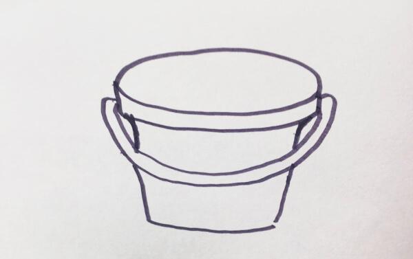 水桶简笔画水桶怎么画图片