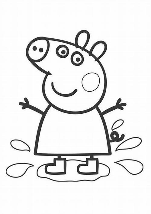 今天老师分享十张简单的小猪佩奇简笔画图片,那么小猪佩奇怎么画呢?