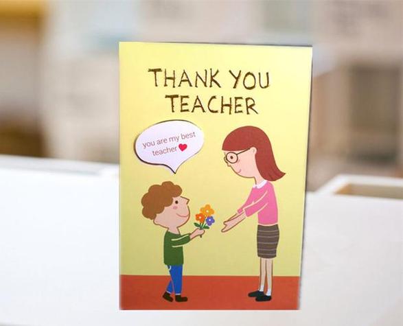 教师节给英文老师做贺卡给英文老师贺卡