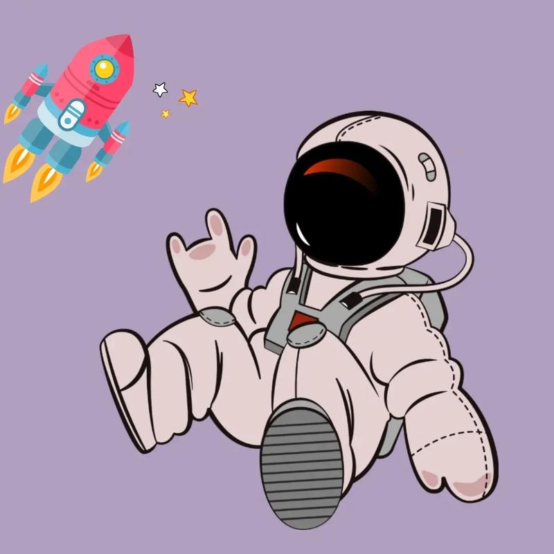 可可爱爱的宇航员头像来喽#头像 #宇航员 #头像设计 #新年 - 抖音