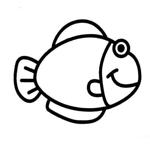 画鱼的图片简单又好看的简笔画