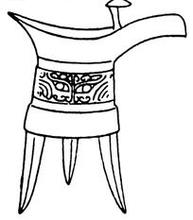 古代酒壶酒杯的简笔画(古时候酒瓶简笔画) -【爱个性】