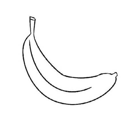香蕉的简笔画 香蕉的简笔画简单又漂亮