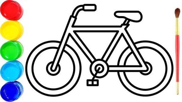 自行车简笔画最新教程自行车简笔画儿童简笔画