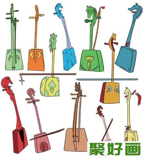幼儿园各种乐器简笔画