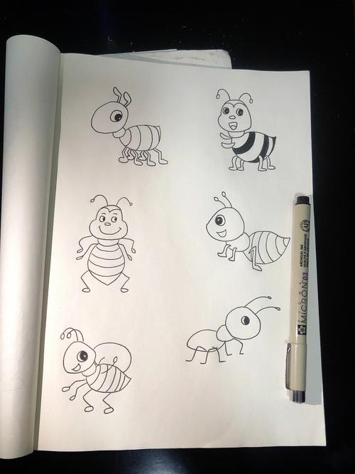 简笔画22动物篇蚂蚁